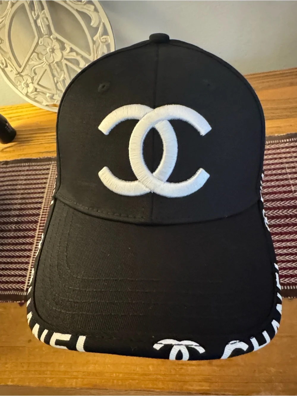 Designer style baseball cap, new